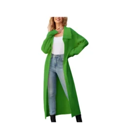 Lapel Long Sweater Knitted Cardigan Jacket Wholesale Womens Clothing N3823110200045 -Women Clothing Sales Store 001fab845e6941f99d0eb0ba012a3b24 6