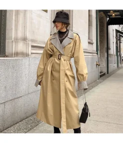 Plaid Splicing Commuting Design Sense Niche Long Windbreaker Wholesale Women Tops SOUV463845 7 Plaid Splicing Commuting Design Sense Niche Long Windbreaker Wholesale Women Tops SOUV463845 -Women Clothing Sales Store 02e74f2a 4b2d 48a7 ad94 9d6e0bb271ca c5e404495ad20b42e205c54c59e622c9