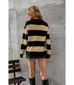 Crew Neck Wholesale Sweater Striped Fashion SS161869 -Women Clothing Sales Store 032b9ff0 e55c 4b9f bc25 4801bd061299 DAA8F13C9D65DA091604A1C944E47F3B
