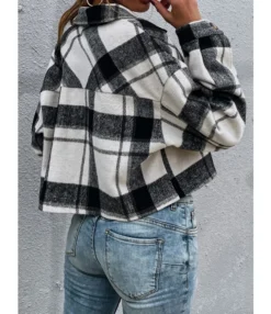 Retro Lapel Plaid Single-Breasted Long Sleeve Short Jacket Wholesale Coats SOUN562732 -Women Clothing Sales Store 0a1f1526 d631 47a6 9993 8cbf2094a3f6 3f8d6f381e8e4804b72180e4255b48ce