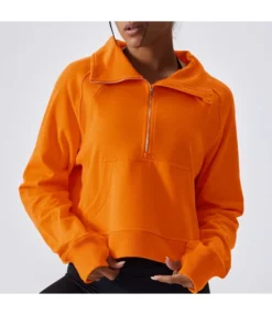 Long-Sleeved Pullover Half Zipper Turtleneck Sports Loose Sweatshirt Wholesale Women Top STV464022 -Women Clothing Sales Store 0ae9ba1f e34b 4749 ba64 ef0085513fcd ec1e779e846b19a63a252311be06a49a