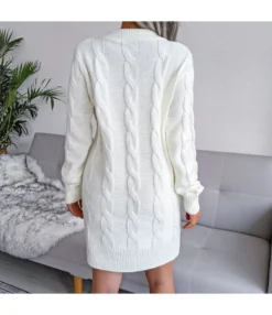 Long Knitted Sweater Crew Neck Twisted Hip SS170088 14 Long Knitted Sweater Crew Neck Twisted Hip SS170088 -Women Clothing Sales Store 0d6d9fba 89ee 4056 a076 053786e0a3c7 E21232F086A50B892EE4C9D02389FC01