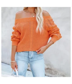 Trendy Lantern Sleeve Off Shoulder Knit Sweater Wholesale SS030682 -Women Clothing Sales Store 0dbaef56 6b5b 4fe7 9304 77f9db57a75f 0F418CB0EA4B4353E30C3DB7DC2BDCE7
