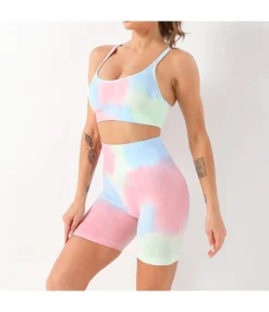 Women Tie Dye Elastic Waist Butt Lifting Yoga Sports Wholesale Activewear Sets SON580448 -Women Clothing Sales Store 1444f4bf 063c 4ab7 b178 dd495071fc2a 343d189b833f9f8f572f878ff06fcfb1