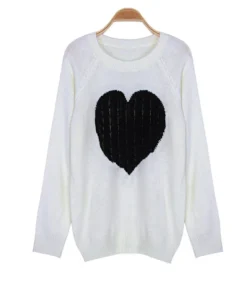 Fashion Heart Sweater Wholesale Crew Neck Loose Long Sleeve Women Tops SSWN560513 -Women Clothing Sales Store 18d222f4 959e 4eda a2ec 06a95bf01150 1a8da75a3ca056a151b2290867458e3b