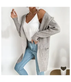 Hooded Knitted Sweater Cardigan Women Wholesale Jacket SW160334 -Women Clothing Sales Store 1a0842bb 2117 4544 a639 6c191cff6a00 F8B17A2FE4B109CE5A25DCA82C6C779A