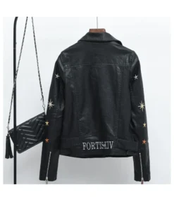 Embroidered Ladies PU Slim Motorcycle Lapel Wholesale Coats & Jackets With Belt SOU081847 -Women Clothing Sales Store 1d6abdf9 80a4 4c98 90fa ca9dac7a7f0c 2E1B7651917F3364E36EB4192CF3CD59