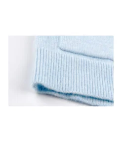 Pocket Side Solid Color Button Front Knit Cardigan -Women Clothing Sales Store 200811981 9