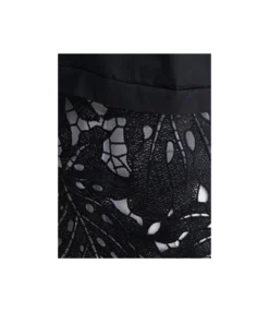 Hi-lo Hem Lace Surplice Split Long Shirt 13 Hi-lo Hem Lace Surplice Split Long Shirt -Women Clothing Sales Store 200822461 6