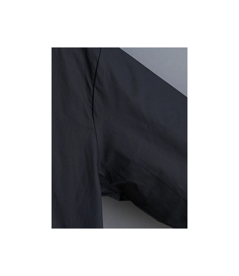 Hi-lo Hem Lace Surplice Split Long Shirt 7 Hi-lo Hem Lace Surplice Split Long Shirt - Image 7