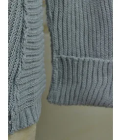 V-collar Seam Ribbed Knitting Sweater -Women Clothing Sales Store 200903564 6