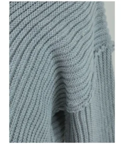 V-collar Seam Ribbed Knitting Sweater -Women Clothing Sales Store 200903564 7