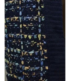 Houndstooth Pocket Knit Cardigan -Women Clothing Sales Store 200922172 8