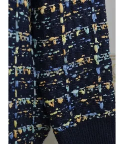 Houndstooth Pocket Knit Cardigan -Women Clothing Sales Store 200922172 9