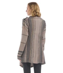 Tassel Hem Knitting Wrapped Shawl Cardigan 12 Tassel Hem Knitting Wrapped Shawl Cardigan -Women Clothing Sales Store 201027724 3 1