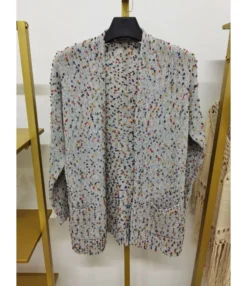 Colorful Dots Jacquard Knitted Cardigan -Women Clothing Sales Store 210111966 7