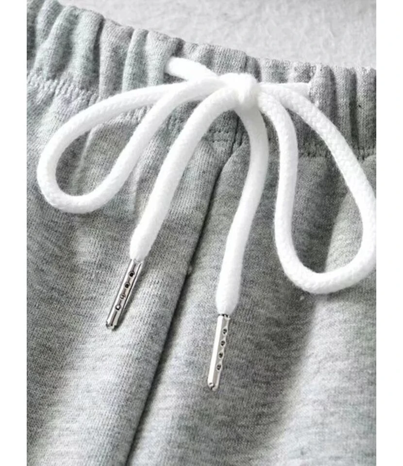 2-piece Sports Grey Outfit Tank Top & Rolled Hem Shorts 6 2-piece Sports Grey Outfit Tank Top & Rolled Hem Shorts - Image 6