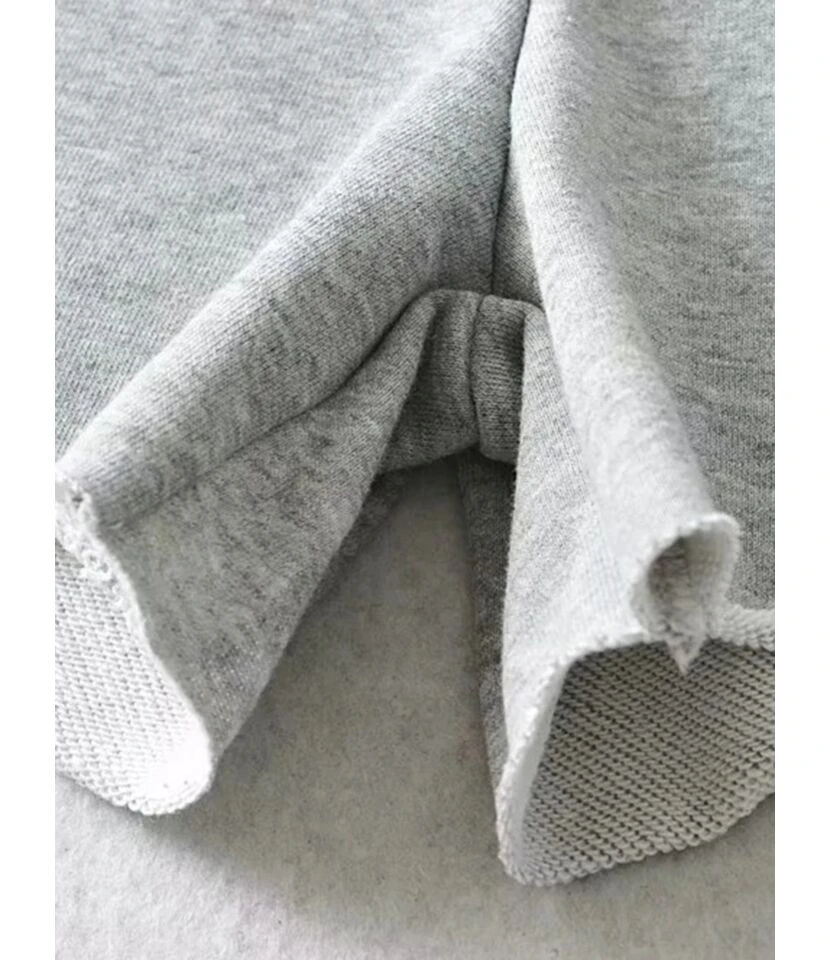 2-piece Sports Grey Outfit Tank Top & Rolled Hem Shorts 9 2-piece Sports Grey Outfit Tank Top & Rolled Hem Shorts - Image 9