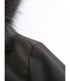 Sherpa Lining Hooded Parka Coat -Women Clothing Sales Store 210115215 7