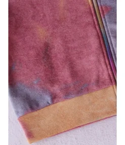 Stand Collar Tie-dye Jacket -Women Clothing Sales Store 210116775 3