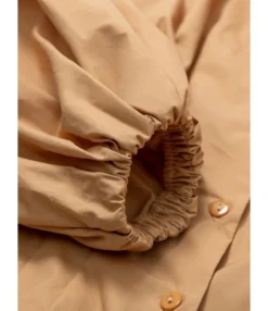 Puff Sleeve Off Shoulder Pleated Blouse 23 Puff Sleeve Off Shoulder Pleated Blouse -Women Clothing Sales Store 210130274 8