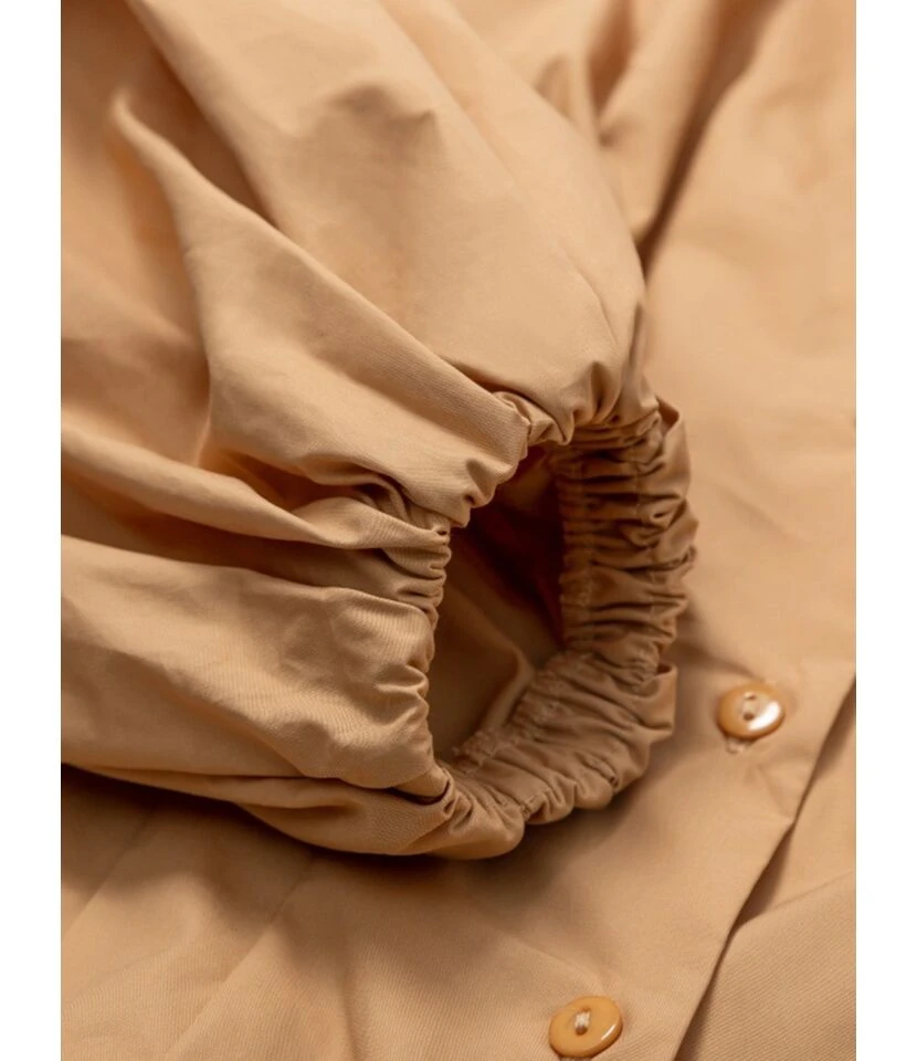 Puff Sleeve Off Shoulder Pleated Blouse 10 Puff Sleeve Off Shoulder Pleated Blouse - Image 10