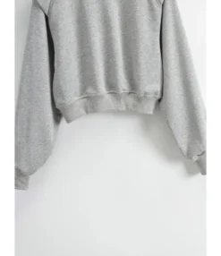 Solid Shoulder Padded Basic Sweatshirt -Women Clothing Sales Store 210301161 5