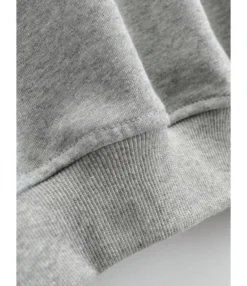 Solid Shoulder Padded Basic Sweatshirt -Women Clothing Sales Store 210301161 6