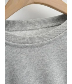 Solid Shoulder Padded Basic Sweatshirt -Women Clothing Sales Store 210301161 8