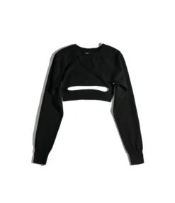 Hollow Raglan Sleeve Asymmetrical Knitted Sweater 210721734 -Women Clothing Sales Store 210721734 4