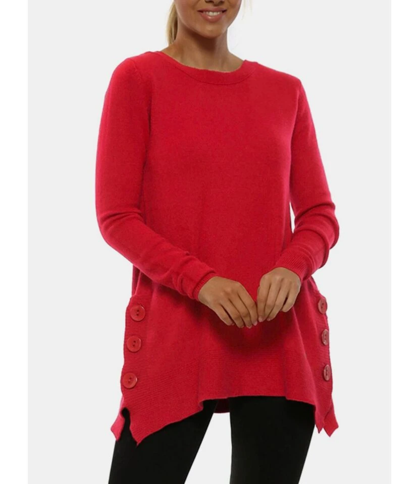 New Arrival Sides Split Button Down Knitwear Blouse Sweater 210729011 1 New Arrival Sides Split Button Down Knitwear Blouse Sweater 210729011