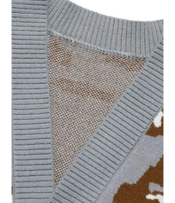 New Autumn Rabbit Fleece Leopard Knitted Long Sweater Cardigan Coat 210729725 17 New Autumn Rabbit Fleece Leopard Knitted Long Sweater Cardigan Coat 210729725 -Women Clothing Sales Store 210729725 3