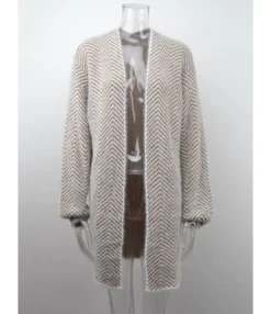 New Fall High Quality Marten Hair Soft Warm Cardigan Sweater 210816507 15 New Fall High Quality Marten Hair Soft Warm Cardigan Sweater 210816507 -Women Clothing Sales Store 210816507 4