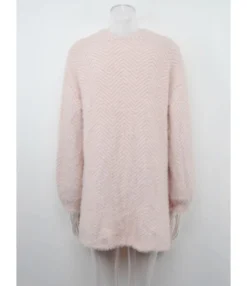 New Fall High Quality Marten Hair Soft Warm Cardigan Sweater 210816507 13 New Fall High Quality Marten Hair Soft Warm Cardigan Sweater 210816507 -Women Clothing Sales Store 210816507 5