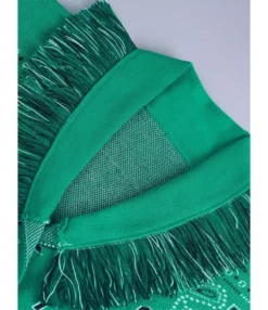 Fringe Long Sleeve Open Front Cardigans With Belted 210820335 -Women Clothing Sales Store 210820335 7