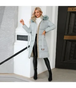 Fashion Furry Collar Slim Fit Thin Padded Down Jacket Women Wholesale Coats SOUN536867 -Women Clothing Sales Store 249d8deb 9388 4d90 b658 fd33fb268604 9e2713072928eff1b1766dc3524ed032