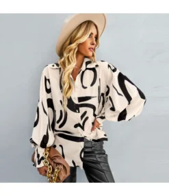Fashion Print Long Sleeve Blouse Vintage Lapel Shirt Wholesale Womens Tops STN536762 -Women Clothing Sales Store 287fab4b 2e87 4e4e 87a7 7073c10e22a8 dc3f290a9e626700dd538a9bd0ac09c8