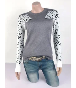 Casual Color-Blocking Print Tops Long Sleeve Loose Wholesale Sweater SSWN561050 -Women Clothing Sales Store 307b79c1 e682 48ca b18a d14884e10c16 7debec001bd6f3062061ecfebb6bd2bd