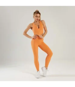 Seamless Knitting Sports Yoga Activewear Wholesale Two Piece Sets Outfits Women Fitness SO230139