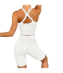 Seamless Sports Yoga Wholesale Activewears Workout Clothes Vest Shorts Sets SO230171 -Women Clothing Sales Store 350b14c4 6d5e 46e0 9050 3a10ed74148f 4D75E31F8998AB287E2AB41778B7C841