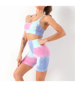 Women Tie Dye Elastic Waist Butt Lifting Yoga Sports Wholesale Activewear Sets SON580448 -Women Clothing Sales Store 3a33d553 2de5 4ae5 ad59 a948f07dbe21 93dab50d3c4f187550379623c745e910