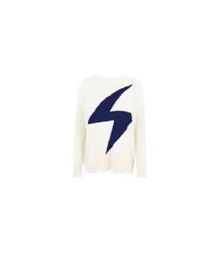 Casual Loose Ripped Lightning Print Knitted Tops Long Sleeve Round Neck Wholesale Sweater SSWN561061 -Women Clothing Sales Store 3ac14f49 cc11 453f 83f3 a95f7a161b30 8c1710164f61c9768e8fab638cd16136