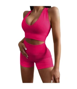 Plain Seamless Bras & Shorts Womens 2 Piece Sets Fitness Yoga Gym Suits Activewear Wholesale Workout Clothes SO531365 -Women Clothing Sales Store 4c635d4f 795f 4194 a241 b95fb144acd4 075b1c9c57ea78c7e24294f19d289430