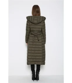 Fashion Lightweight Hooded Down Jacket With Belt Double Breasted Long Sleeves Solid Color Slim Women Wholesale Coats SOU60180 -Women Clothing Sales Store 4ea589ff ddef 41cd 9756 e18a7922a9b3 a92d50aae574fb5c6584fae180515e84