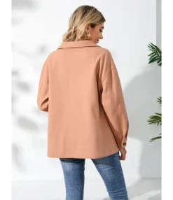 Warm Plush Single-Breasted Women Pocket Jacket Wholesale Coats SOUN536952 -Women Clothing Sales Store 51cf3b48 6cc3 40a2 a484 53a612a9285c f2505816401a1ba4f98a65ef86942987