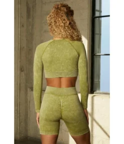 Athletic Short Tops & Shorts Seamless Knit Yoga 2pcs Sets Activewear Wholesale Workout Clothes SON534190 -Women Clothing Sales Store 52e09368 1426 4aa0 b989 39254bb8d561 6da9fd68348f4cafdb9cbd6938927f52