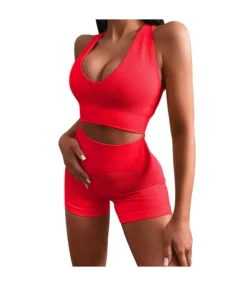 Plain Seamless Bras & Shorts Womens 2 Piece Sets Fitness Yoga Gym Suits Activewear Wholesale Workout Clothes SO531365 -Women Clothing Sales Store 538901df a7ad 45dc b0c9 df9fe2bf7064 2E8C148E8C7BD6248273EF3DE71794F9