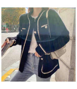 Elegant Womens Coat Long-Sleeved Knitted Sweater Business Casual Wholesale Cardigans ST204475 -Women Clothing Sales Store 57f21577 bc1b 416d a8de b2d895bd4103 202ab53342d6042bd1b559f01080ec78