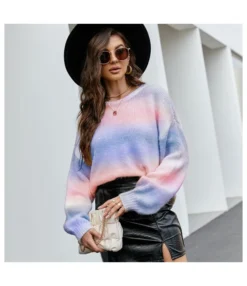 Gradient Color Fashion Knitted Pullover Top Sweater Trendy Wholesale Clothing SS200515 -Women Clothing Sales Store 582ba660 c268 4bc3 8bb4 9ed98aac1845 88C07ECFCA5468F1B48FCBB54315F3A0