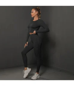 Fitness Seamless Knitted Pleated Tight Yoga Exercise Running Long Sleeve Leggings Suit Wholesale Women Clothing SOV463941 25 Fitness Seamless Knitted Pleated Tight Yoga Exercise Running Long Sleeve Leggings Suit Wholesale Women Clothing SOV463941 -Women Clothing Sales Store 585d59ba fcb4 4d41 a1ea 305274de27e6 a2c1ed2e72ed10b096ab5c9b25526eb4